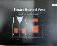 Size:L USB Smart Heated Vest Women Men Electric He