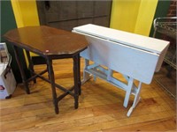 (2) Vintage/Antique Tables