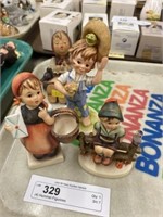 (4) Hummel Figurines