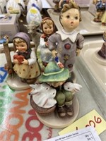 (4) Hummel Figurines