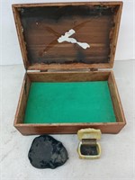 Cedar box, small trinket box