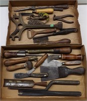 2 Flats of Old Tools & Smalls