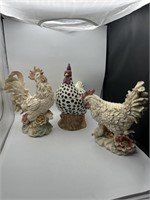 Rooster Decor Pieces & 1-Rooster Cookie Jar