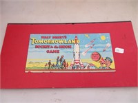Antique Disney's Tomorrowland Game Board,
