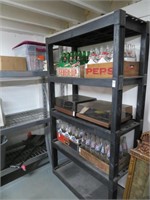 heavy duty 5 tier plastic shelf