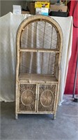 Wicker Display Case