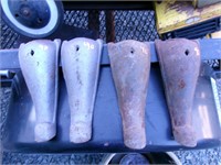 cast iron stove legs