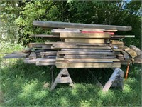 Lumber & Sawhorses