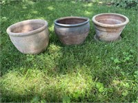 Large Pottery Planters