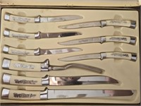 Set of 9 Masterpiece super stainless knife set