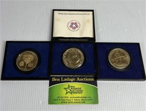 3 Bicentennial Medals