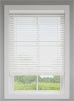 LEVOLOR 35-in x 48-in White Faux Blinds $133