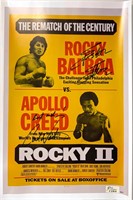 Autograph Rocky 2 Poster