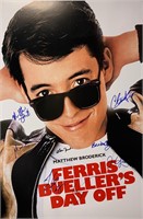 Autograph Ferris Buellers Day Off Poster
