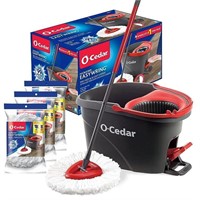 *Spin Mop Bucket System with 3 Refills*
