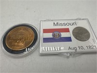 Commemorative Missouri coins