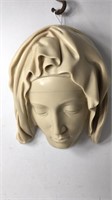 '82 MOMA Repro Michelangelo's Head Of Virgin UJC