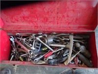 Tool Box with Assorted Hand Tools
