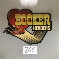 Hookers Headers Automotive Sign