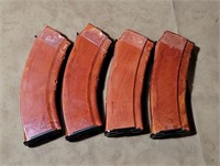 Lot of 4 AK 47 and AK 74 Bakelite Magazines
