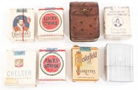 WWII US & CANADIAN CIGARETTE PACK LOT OF 8