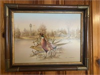 20th C. C. Carson Signed Oil on Canvas