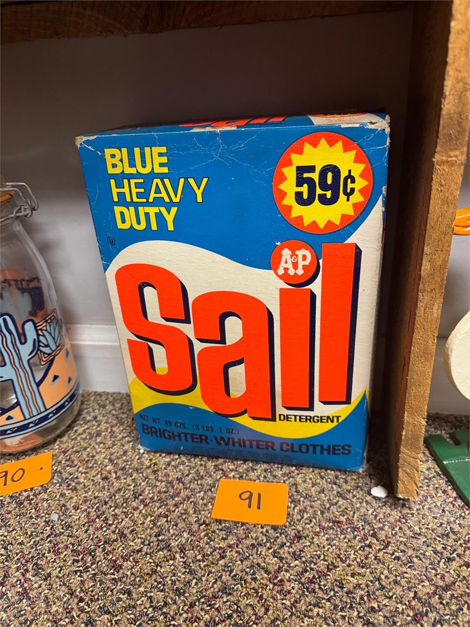 Vintage NOS Unopened Sail Detergent