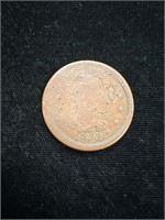 1853 Braided Hair Liberty Head Large Cent