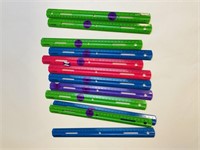 12pcs plastic rulers