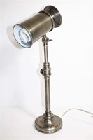 Metal Desk Lamp with Adjustable Fixture