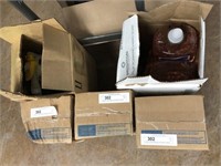 5 Boxes of Hand Soap and Disinfectant Cleaners