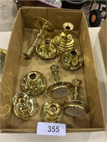 Baldwin Brass Candle Holders & Other Brass Items