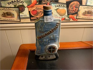 Indianapolis Sesquicentennial Beam Bottle Decanter
