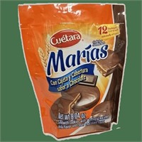 2 BAGS Cuetara Marias Cookies w Chocolate Coating