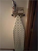 Ironing Board and Clothes Iron