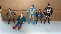 Super hero figure’s approximately 4” tall