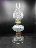Oil Lamp Converted To An Electric Lamp