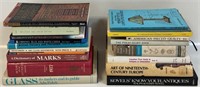 LARGE LOT OF ANTIQUE'S GUIDES & REFERENCE BOOKS
