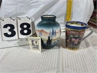 Revolutionary War Vase and Cup