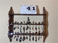 Spoon Collection and Wall Display