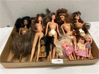 Lot Of Barbie Dolls