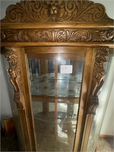 HAND CARVED CABINET