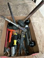 Box Of Assorted Hand Tools