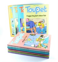 Toupet. Lot des volumes 1 à 11, dont 10 en Eo