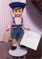 New Madame Alexander "Jack" International doll in