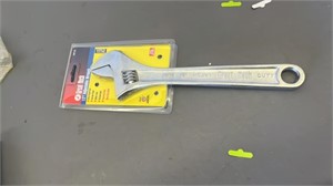 12” adjustable wrench