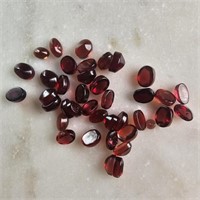 20 Ct Very Small Sizes Cabochon Calibrated Garnet