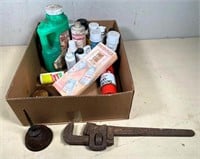 wrench, oil can & more
