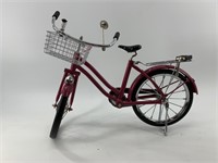 Miniature Model Bicycle with Basket and Horn, Need