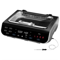 Used. Gourmia Grill  Griddle & Air Fryer